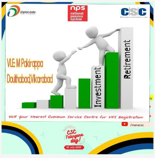 Pakirappa_m's tweet photo. Theย National Pension Systemย (NPS) is a voluntary defined contribution pension system inย India.
Useful NPS Service Through CSC's
#CSCTelanganaDay https://t.co/ojjh6vaWQO