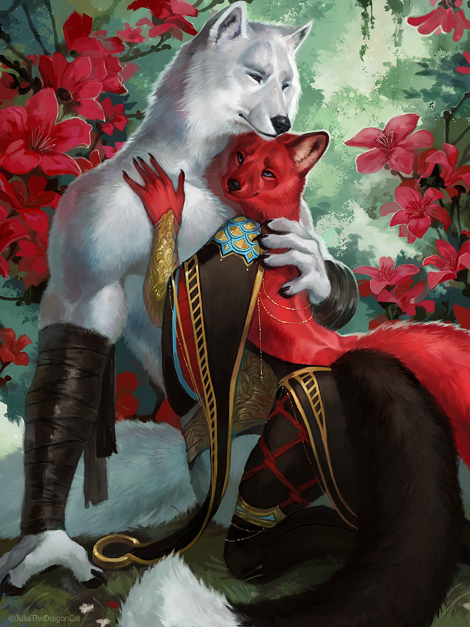 JULIATHEDRAGONCAT Fox