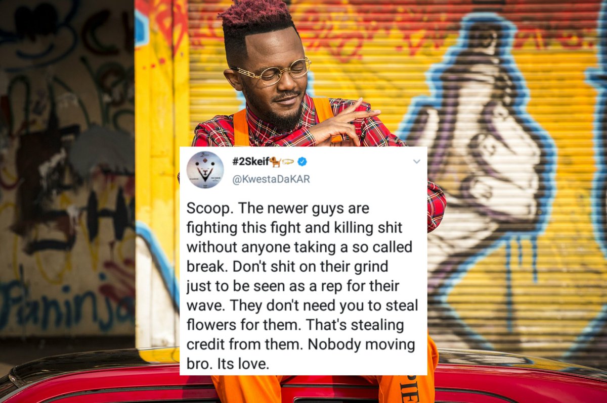 HipHopHubZA's tweet photo. Kwesta, AKA &amp; Cassper Nyovest all respond to Scoop Makhathini's comments about them taking a breaking from recording &amp; releasing music. https://t.co/1HRO1LW82s