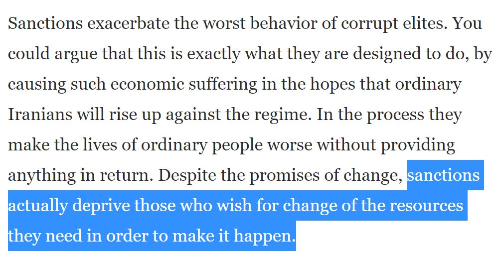 29)And while Iranians inside & abroad are furious over this deal between the regime & China, Jason Rezaian of WaPo uses his column in an attempt to score cheap political points against US President Donald Trump by running Tehran's talking points. https://www.washingtonpost.com/opinions/2020/07/09/deep-trouble-iran-grabs-chinese-lifeline/?utm_campaign=wp_opinions&utm_medium=social&utm_source=twitter #Shame