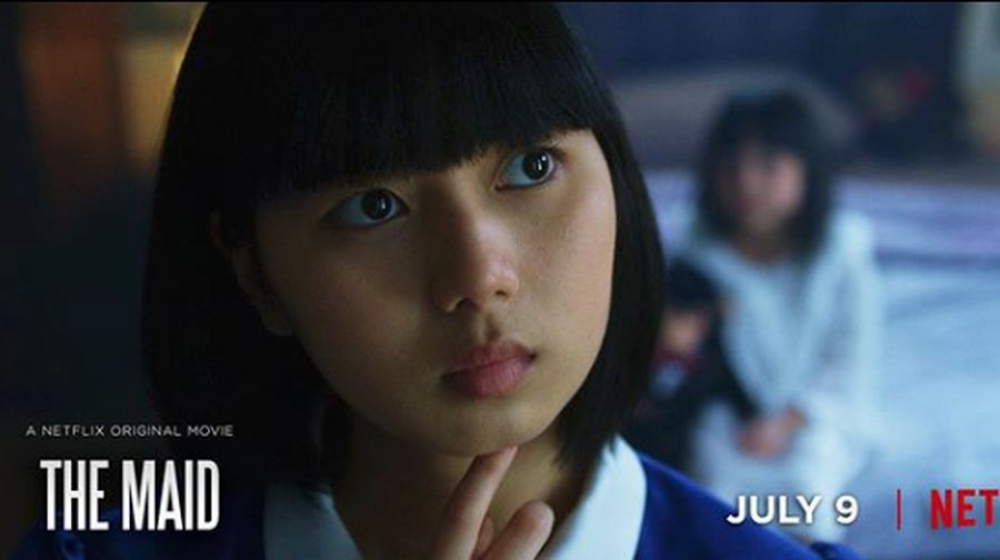HabisNontonFilm's tweet photo. imut imut psikopat.

pembantu ini santai aja digentayangin hantu di rumah gedong, sampe-sampe dia tau sesuatu di balik rahasia majikannya. mimin yg nonton malah ngumpet di balik selimut, serem banget sih setannya. https://t.co/DNqMNuzmNE