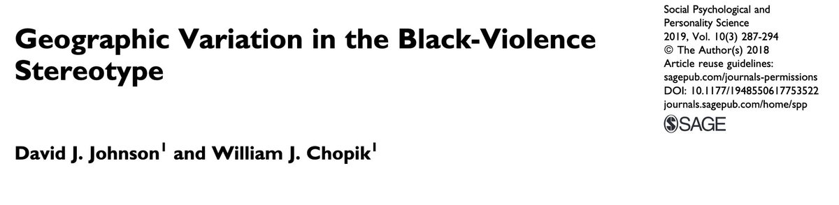 487/ "Black people were more strongly associated with weapons, even if violent crime rates were higher for White people than Black people. Thus, the stereotype that Black people are violent reflects more than just an awareness of differential crime rates among Whites and Blacks."