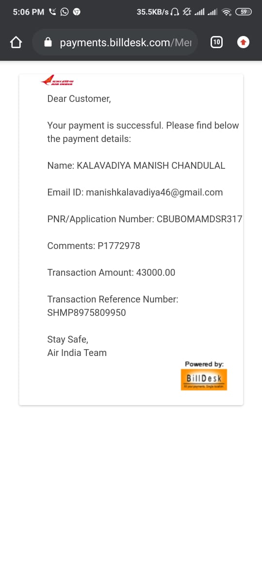 vhbadi's tweet photo. Please help me to get the itinerary as soon as possible because I'm having my flight tomorrow and i was waiting for this flight eagerly @airindiain #indiainphilippines https://t.co/UoHQUPckiw
