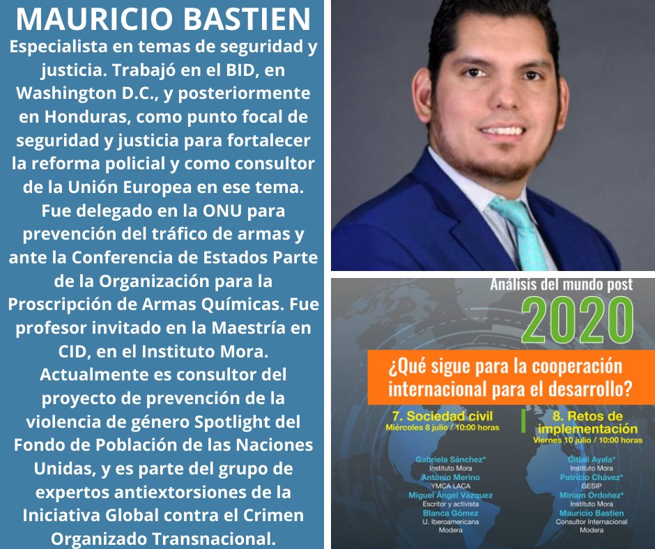 maestriacid's tweet photo. ‼️📣 Continuamos con los #diálogospostcovid, acompáñanos este viernes 10 de julio, 10 horas, en la mesa #Retosdeimplementación.
En vivo: https://t.co/IfsnABdTxv
#MCID #MundoPostCovid #CID #EstoeselMora #Remecid #InstitutoMora https://t.co/TTLfq044Vs