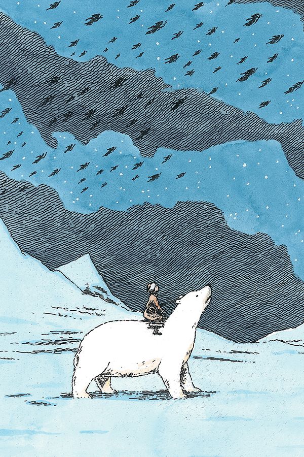 kidslitfest's tweet photo. It's 25 years today since the publication of @PhilipPullman's #NorthernLights so we're sharing one of #PeterBailey's beautiful illustrations for @foliosociety #HisDarkMaterials25 https://t.co/jZ3ySEwKco