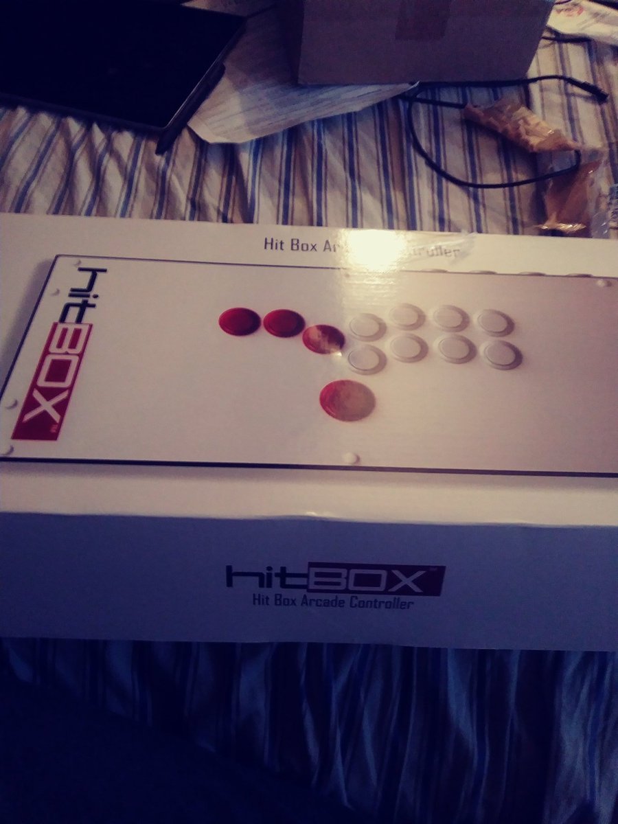 ZecrusChan17's tweet photo. My hitbox finally came in! Woah, nelly lmao XD

@Hit_Box https://t.co/pm9ksDPVRC