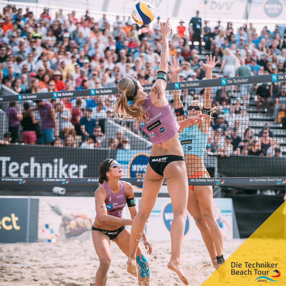Das Teilnehmerfeld der Frauen für den ersten Tourstopp in Düsseldorf steht fest: WM-Feeling und ein starkes Feld für die Tickets der Road to Timmendorfer Strand 💪 #beachvolleyball #technikerbeachtour
👉die-techniker-beach-tour.de