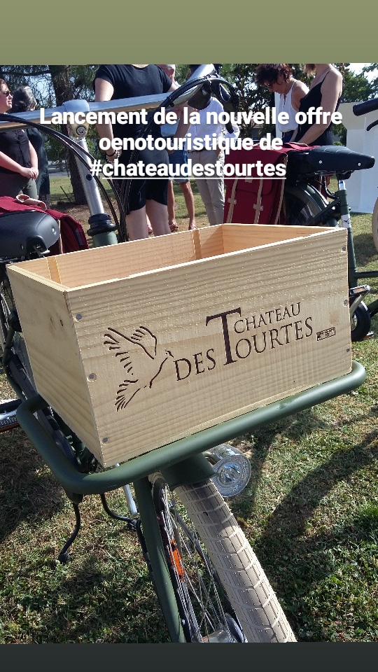 Présentation de la nouvelle offre oenotouristique du #chateaudedTourtes : la bulle verte