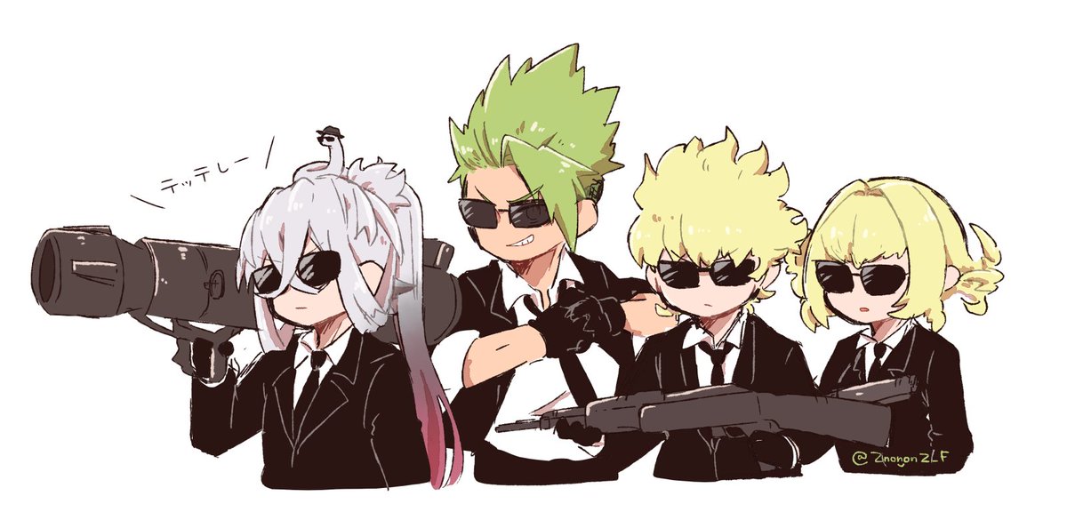 multiple boys sunglasses necktie suit formal black necktie twitter username  illustration images