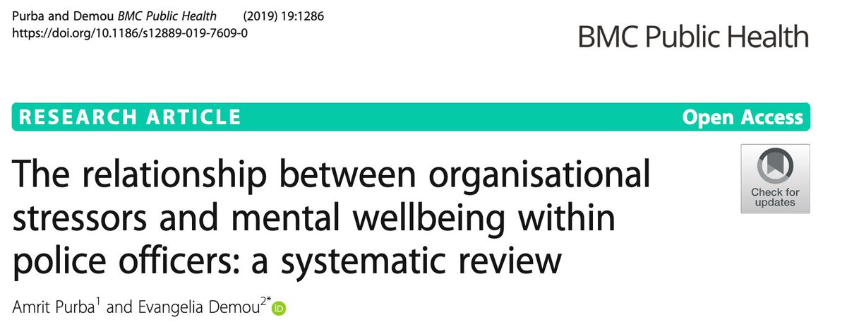 488/ "Officers who exhibited high levels of occupational stress reported stress as a consequence of ethnic or racial bias. Moreover, officers reported considerable time and energy was spent helping co-workers deal with this prejudice and bias."