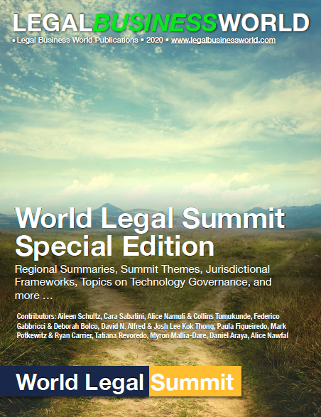 It's arrived! The @LegalBizWorld WLS special edition e-zine, detailing insights &amp; important topics on #EmergingTech governance. Full insights to be published later this year at worldlegalsummit.org 

Online: lbwwls2020.legalbusinesslibrary.com

PDF:  …b-426b-9404-86b930d9e63a.filesusr.com/ugd/b30d31_d5e…