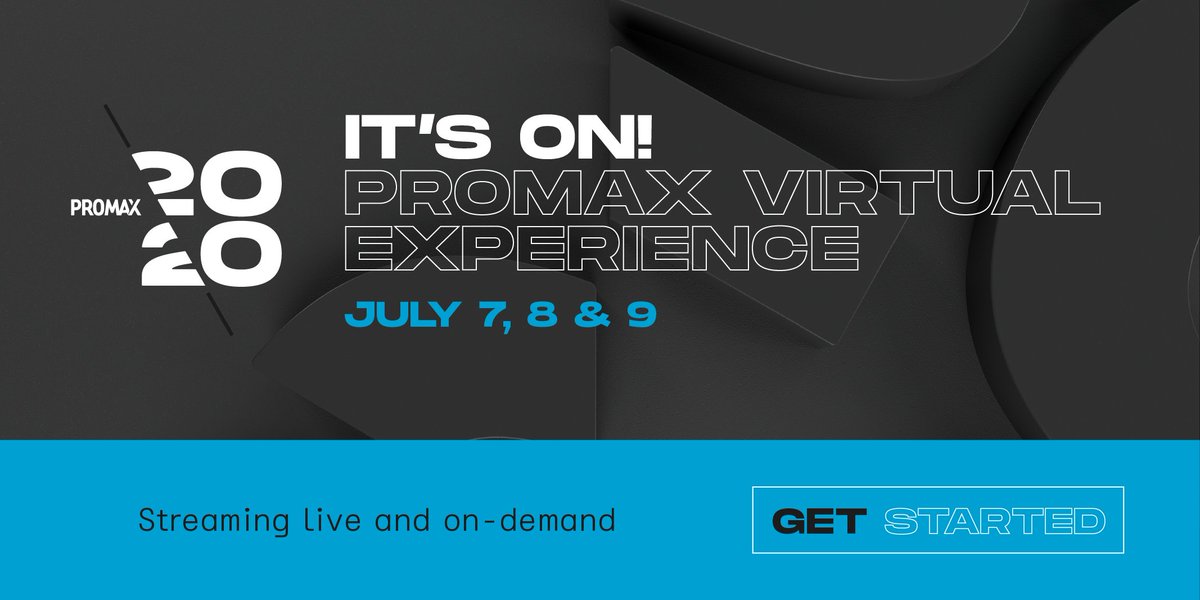 Finish this week of the Promax Virtual Experience with Pamela Aldon, a panel on how Bravery Is Required to confront racism, a conversation between Design Matter's Debbie Millman & PepsiCo's Mauro Porcini, and more! Let's go!