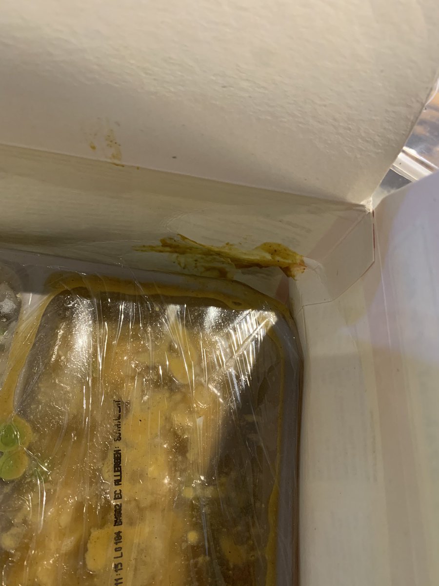 tish_b_'s tweet photo. @AsdaServiceTeam I got the Asda Chinese meal for 1 kit and when I got home, found it was opened so I had to put cling film on it. Not happy at all, would like something sorted. Very unimpressed https://t.co/HQ3cHtx1ZA