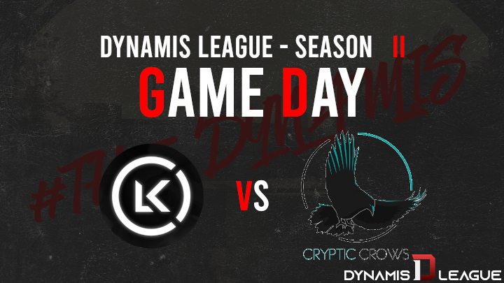 DynamisLeague's tweet photo. #R6S 

Tonight at 19:00 cest, we see two of our season 1 titans come head to head as @CrypticCrows take on @LowkeyR6 in a best of 3 to secure their spot in the playoffs!

Let us know who you think will win below: https://t.co/RoM8jb9O2T

📺- https://t.co/K3ZPvkDmuJ

#THEDYNAMIS https://t.co/udOJPA29Tj