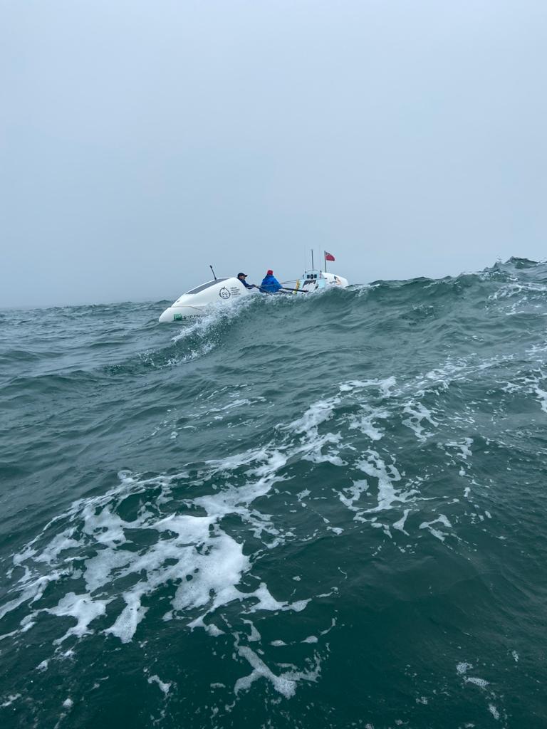row4GOSHandMCS's tweet photo. Today Matthew and Giles went through the famous Bitches which are between Ramsey Island and the Welsh coastline near St David’s. Keep going guys, we're all supporting you!
https://t.co/lpf7HuQ4Z9 https://t.co/8cAPFTYC3O