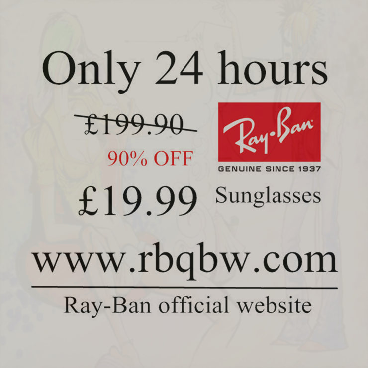 Ray ban website: rbqbw.com