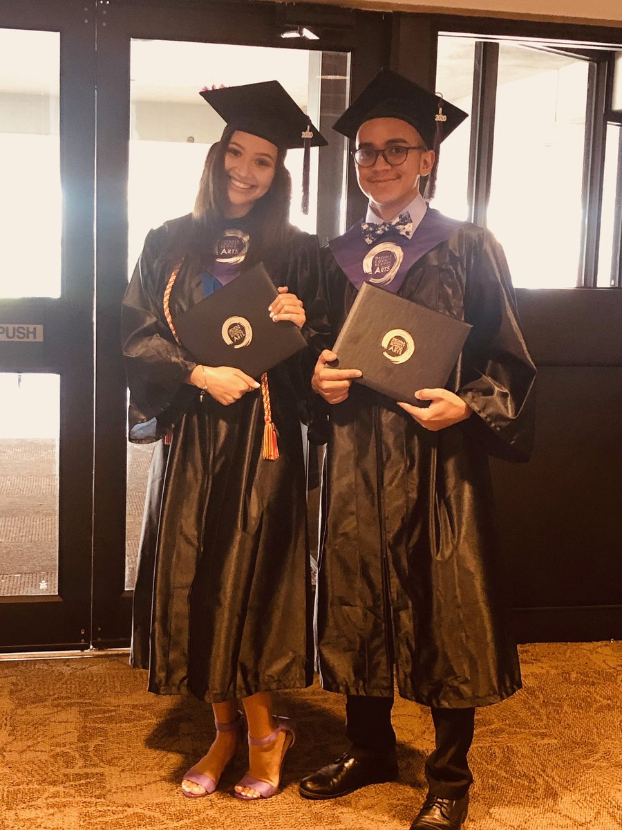 OCSArts's tweet photo. Congratulations OCSA GRADUATES!!!!!  You make us proud!!!!!  👩🏻‍🎓  🎓  👨🏻‍🎓 https://t.co/Vxb4rTivCP