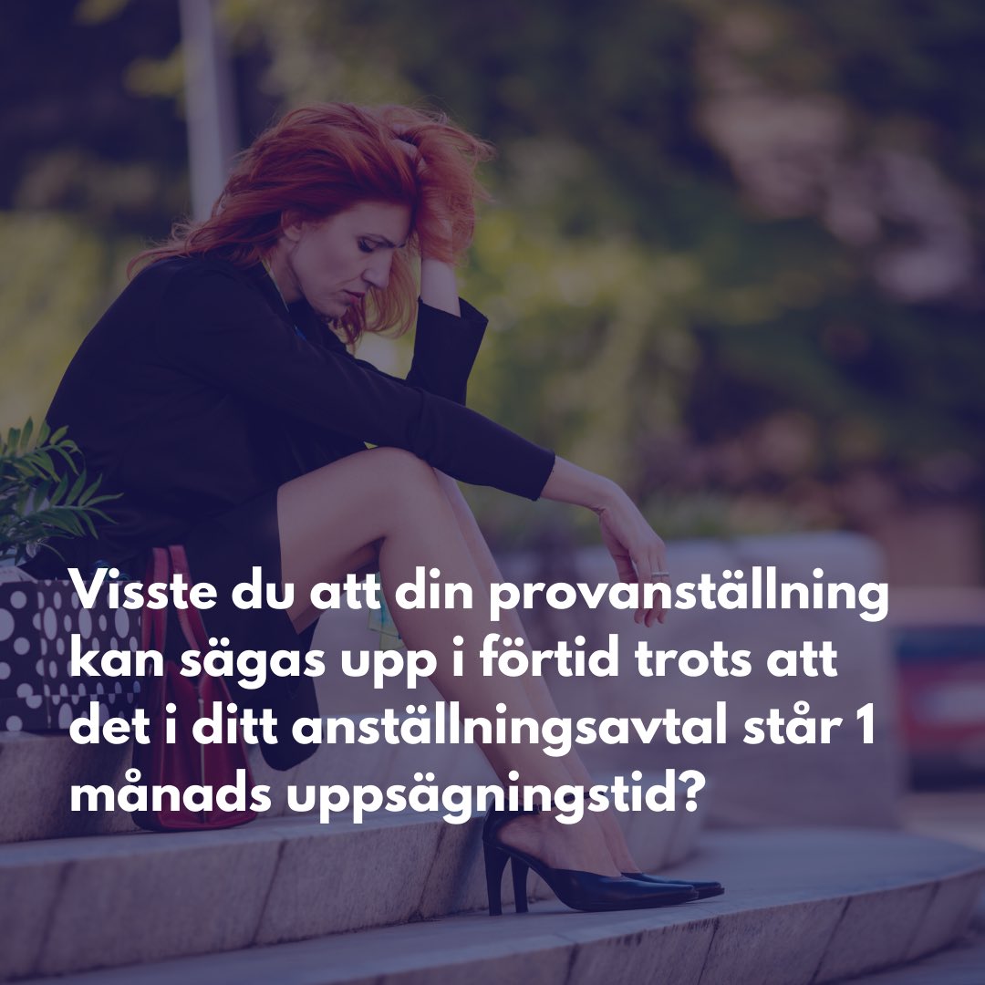 juriststudenter's tweet photo. Du som provanställd kan behöva omförhandla ditt anställningsavtal! https://t.co/kkSaDsvAv0