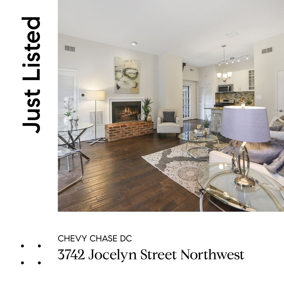ErinSobanski's tweet photo. JUST LISTED!

The charm of a townhome, combined with the convenience of Chevy Chase. This townhouse style condominium is located on Jocelyn St, a quiet and picturesque street, just steps from Connecticut Ave.

#dcrealestate https://t.co/eWc9950lT1