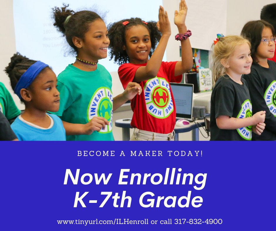 inventlearning's tweet image. We are now offering an e-learning option for this academic year. Enroll now before our slots are full. Go to tinyurl.com/ILHenroll or call 317-832-4900. #ILH