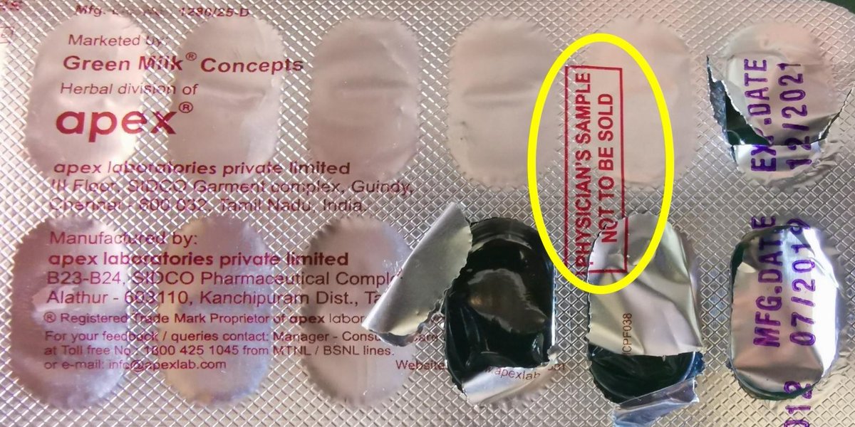 4/nPatient sold  #Physician sample. One herb, Picrorhiza kurroea mentioned in  #Wikipedia as harvested to near extinction = most herbs 'actually' not obtainable =  #mislabeling. None of the herbs shown to have clinical benefit in  #liverdisease. Do check on  #Google. Its that simple.