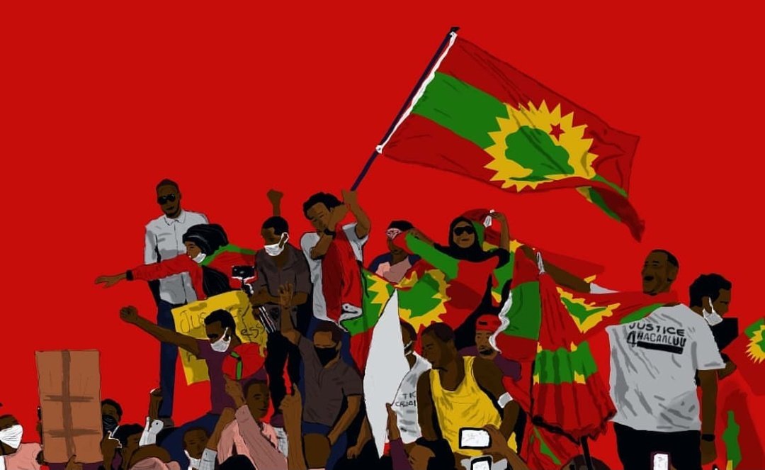 samora205's tweet photo. A sure things is that we'll never be frightened nor afraid to raise our voices against injustice and lies.
#AbiyMustGo 
#OromoRevolution 
#OromoProtests https://t.co/638JYJYHQp