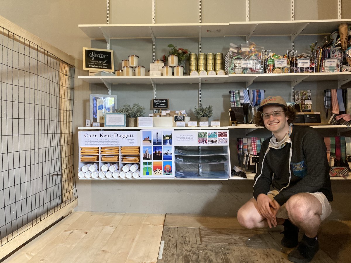 ckentdaggett's tweet photo. So excited to have my first physical retail space!!! Empire Emporium Block Island has tons of cool, local stuff to check out this summer. https://t.co/ouzBmLZjs9