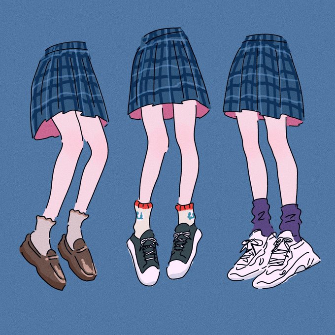 「ribbed legwear」 illustration images(Latest｜RT&Fav:50)