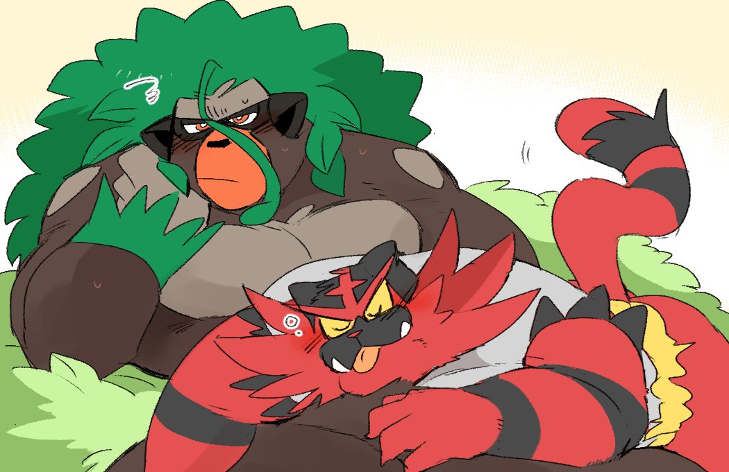 「（動けん…）」（🦍×🐱)