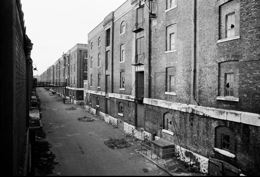 6. The London Docks, built in the early 19th century, and closed in 1969. Dan Cruickshank recently shared on Instagram his incredible but tragic photographs of it in the Seventies, when it was about to go. Thank goodness same didn't happen to Liverpool.