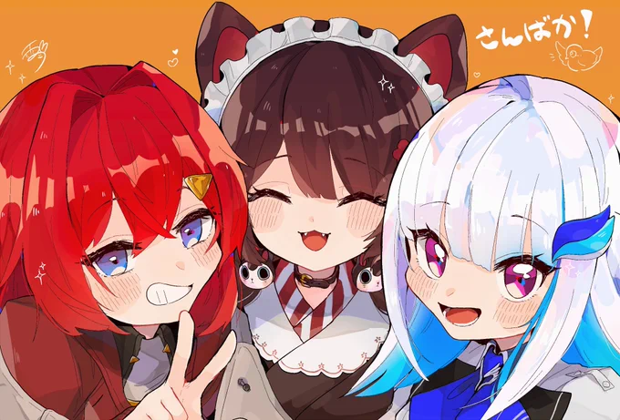 間違えて消してしまった初めて描いた3bkの絵、せっかくなのでちょっと手直ししてあげなおす? 