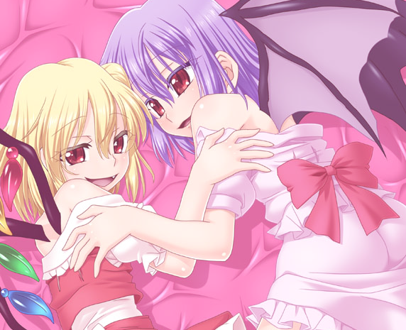 描き始めたころドストライクのあまり寸止めの加減がΣφ三φ三φ三φ(:3」∠)_ #7月9日はレミリアの日 #幻想郷探訪録 