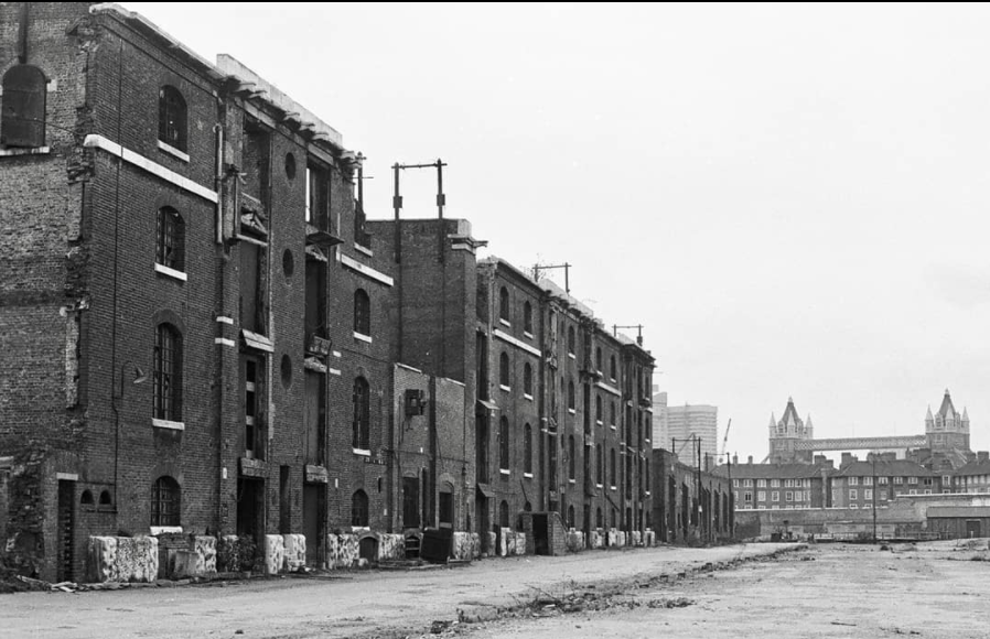 6. The London Docks, built in the early 19th century, and closed in 1969. Dan Cruickshank recently shared on Instagram his incredible but tragic photographs of it in the Seventies, when it was about to go. Thank goodness same didn't happen to Liverpool.