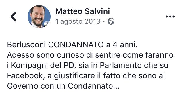 Sabina1956's tweet photo. .#Salvini:"#Berusconi era, è, e rimane saldamente nel #centrodestra" (TG3, non si discute la fonte). Ma voi continuate pure a farvi prendere per il cuculo. https://t.co/HtyAG98s4f