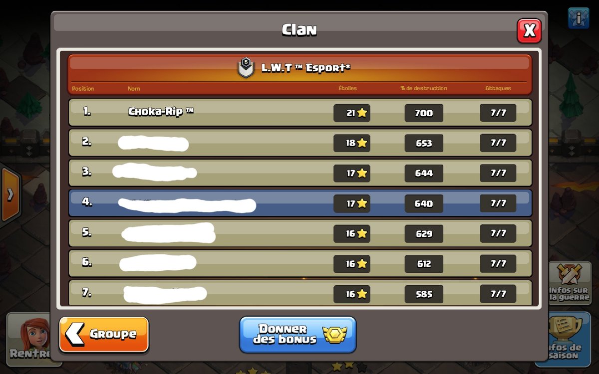 My Best SCCWL season with <a href="/LWarteam/">Loubard WarTeam ™️</a> 7/7 😍

Love this meta with so much strategy, for me Hybrid, Zap Hog, Zap Lalo and QW Lalo

Unfortunatelly, i wasn't good with my other account 😭