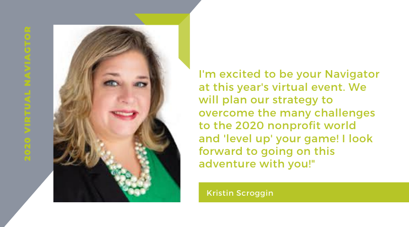 CFHuntsville's tweet photo. Your 2020 Navigator Kristin Scroggin of Genwhy Communication Strategies is excited to go on the #NavigateHSV adventure with you! "We will plan our strategy to overcome the challenges to the 2020 nonprofit world and 'level up' your game!" Register for FREE: https://t.co/0lR1T639VD https://t.co/E17zfBb0Gr