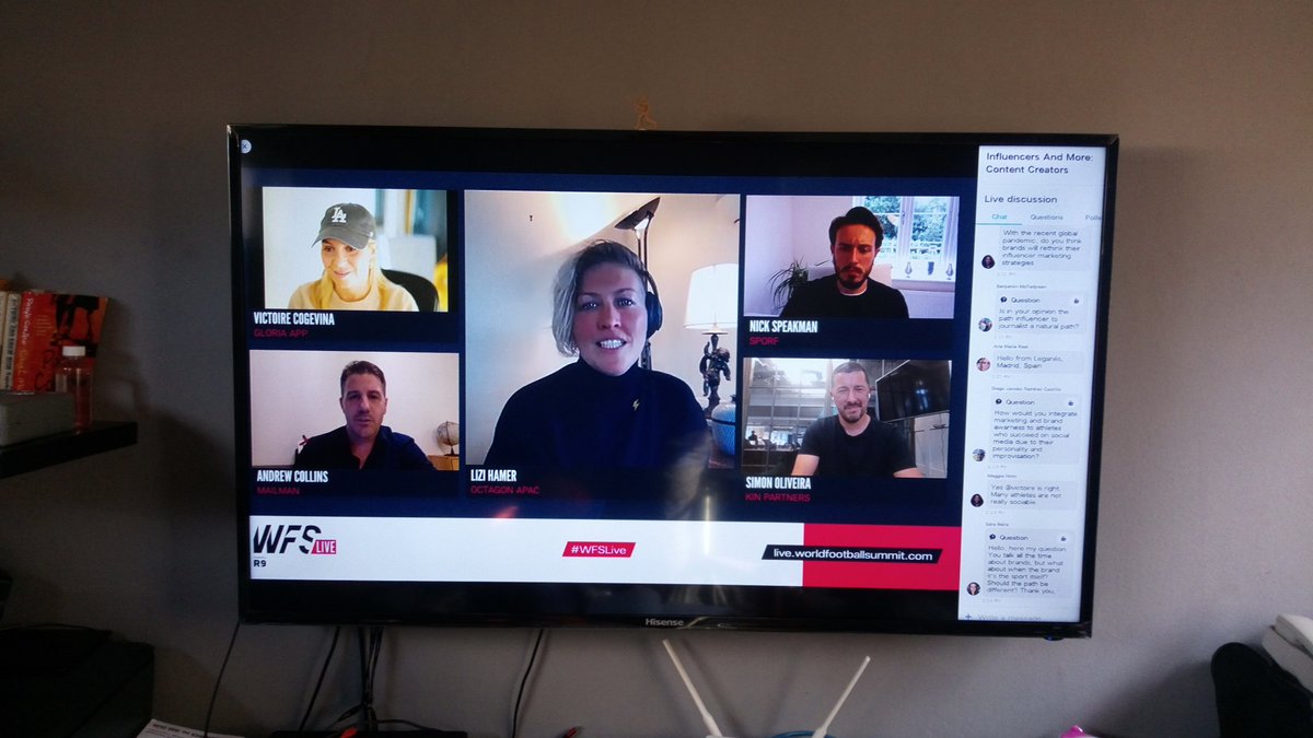 In terms of matching fans with what they're looking for... "Don't be apologetic about it, get fans closer to what they love and they will let you in, as long as you do it authentically" <a href="/LiziHamer/">Lizi Hamer</a> <a href="/Octagon/">Octagon</a> 🔥🔥🔥 #WFSLive <a href="/WFSummit/">World Football Summit</a>