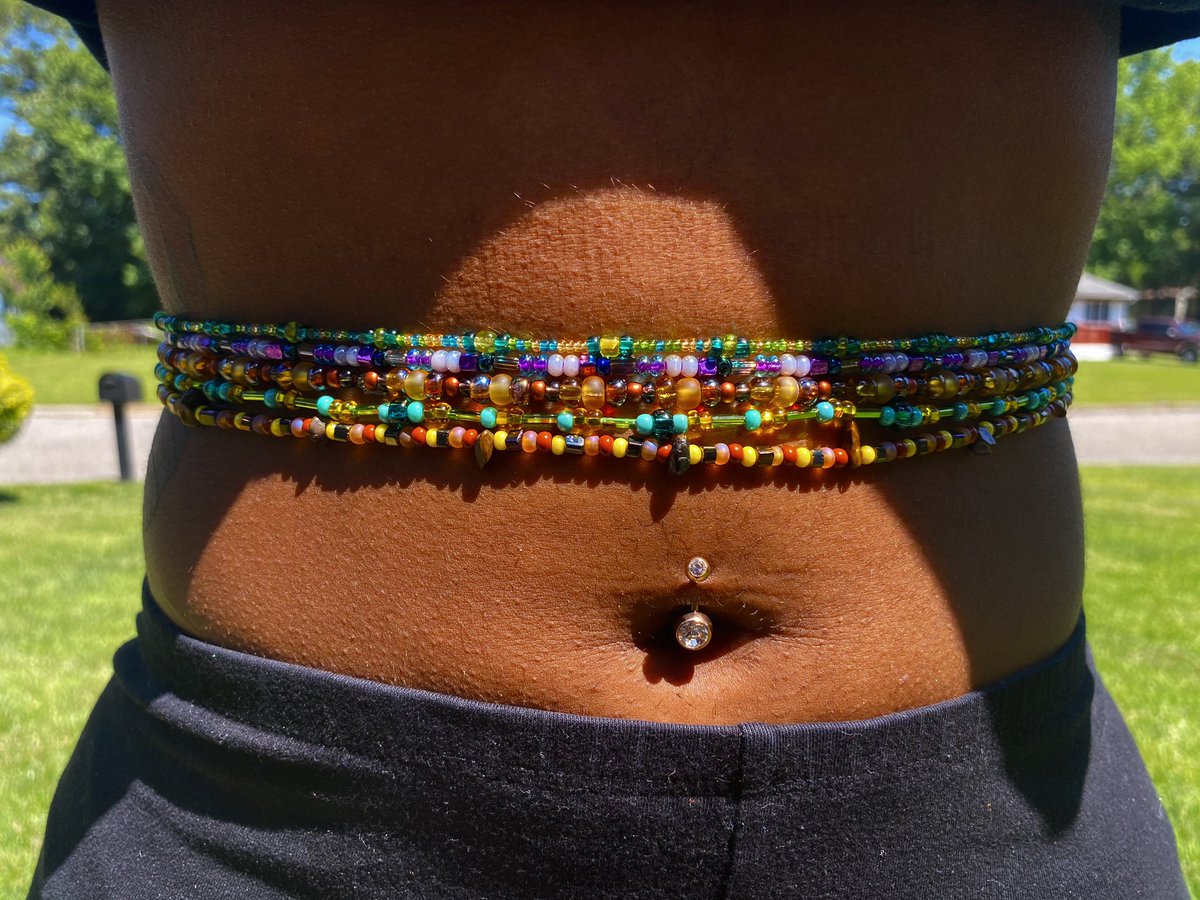 Quabaee's tweet photo. Handcrafted waist beads!
RT for me please. DM to order !
#waistedwithqua #letsgetwaisted
#beads #waistbeads
https://t.co/zGIRRzEUf3 https://t.co/WnCEodvAXK