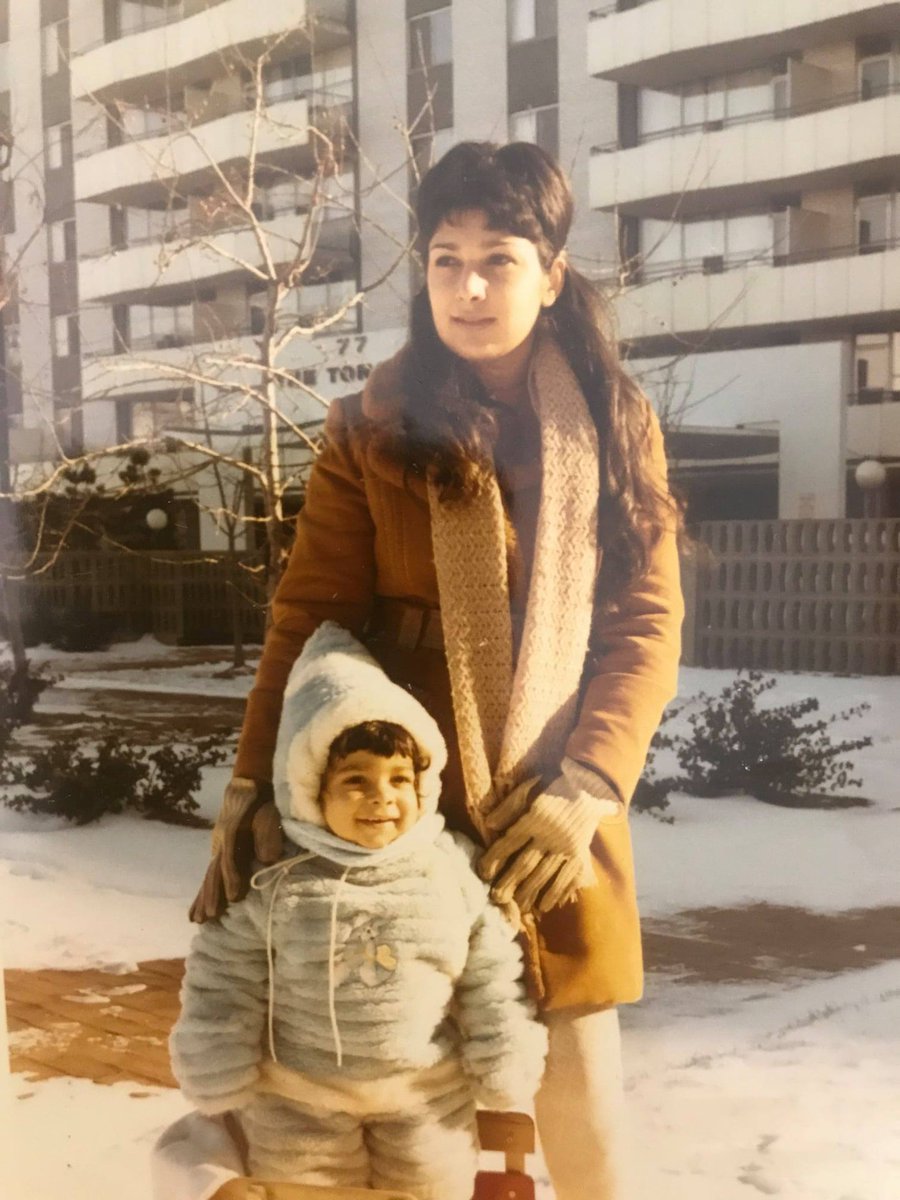 I'm delighted  @CBCNews drew attention to St. James Town in excellent feature on lack of greenspace in many neighbourhoods in Toronto (especially in lower income & racialized communities). My mom sent me a few snaps of me growing up in St. James Town in 70s  #environmentaljustice