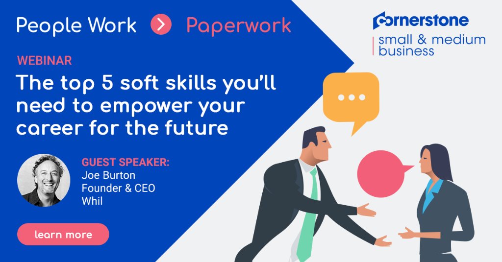 How can today’s workforce prepare for an unknown future of work? It's all about soft skills. Join us and @WeAreWhil for a webinar on 7/14 to learn the top 5 soft skills you’ll need to empower your career for the future. #futureofwork #softskills
https://t.co/TSe4hRCgkI https://t.co/R3tpq1pNXn