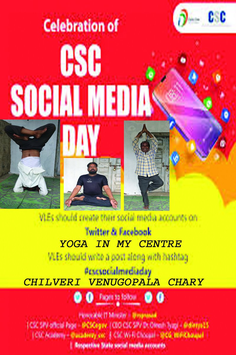 ChilveriC's tweet photo. #CSCTelanganaDay https://t.co/gNvyfv473h