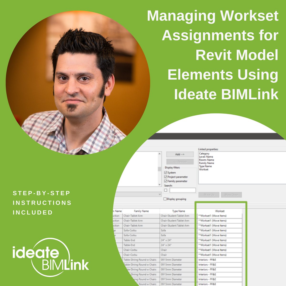 IdeateSoftware's tweet image. For any #Revit user who works on workshared-enabled projects, managing the workset assignment for model elements is tedious work. Thankfully, we have #IdeateBIMLink > lnkd.in/dF-GwFu
#RevitProjects #RevitWorksets #RevitSolutions