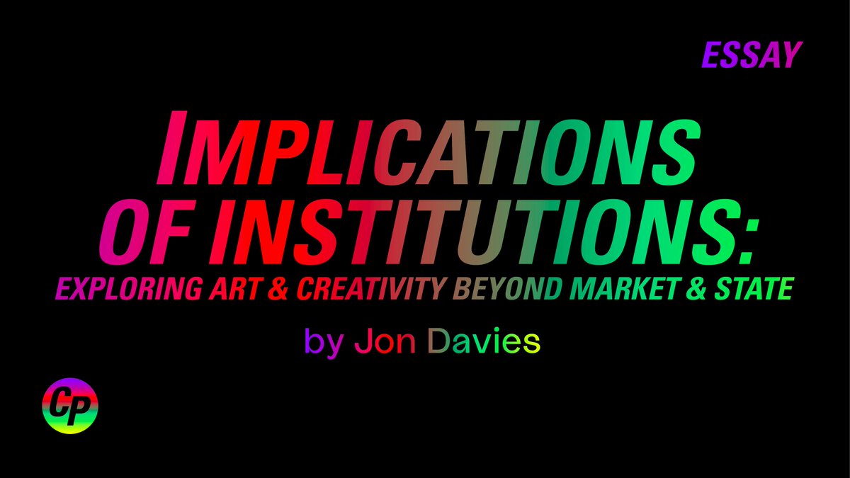 Lots of food for thought in this essay by @Keplacuts - on art institutions and their implications, and how we want to organize and position ourselves as creative communities, in light of covid and BLM (reading/discussion group to follow on 23 july): collectivepractices.acudmachtneu.de/2020/07/08/imp…