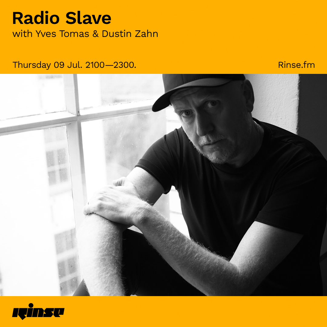 RinseFM's tweet photo. Up next it's #RadioSlave with #YvesTomas and #DustinZahn at 9PM
On your https://t.co/Q0ed1ktSEG & 106.8FM
#RinseFM https://t.co/Q8qj8WfKUD