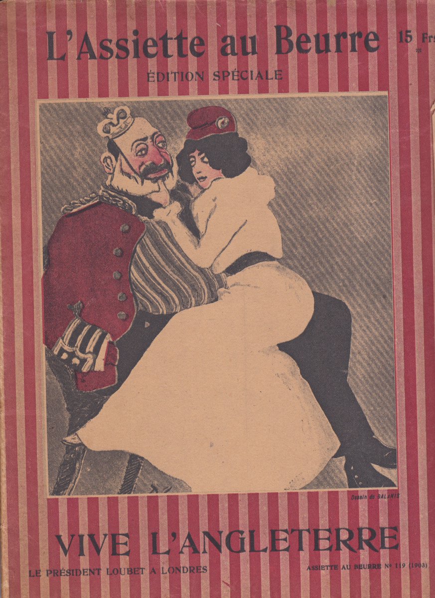 These were all in the edition no. 325 of the anarcho-socialist weekly L'Assiette au Beurre, published in 1912. Galantara lived till 1937.