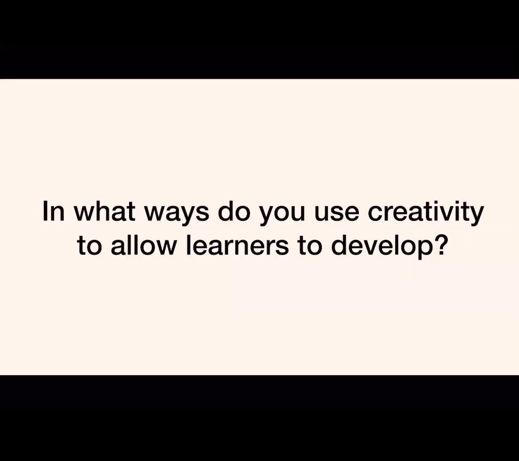 taryn_amanda's tweet photo. During our online learning program, it's opened up a whole new creative level for me, especially as our schools Librarian. Loads of space to invite a virtual creative platform...so exciting @ThinkAheadZA #iPadSummitZA #CouchToClass https://t.co/UDOMVe1pUY