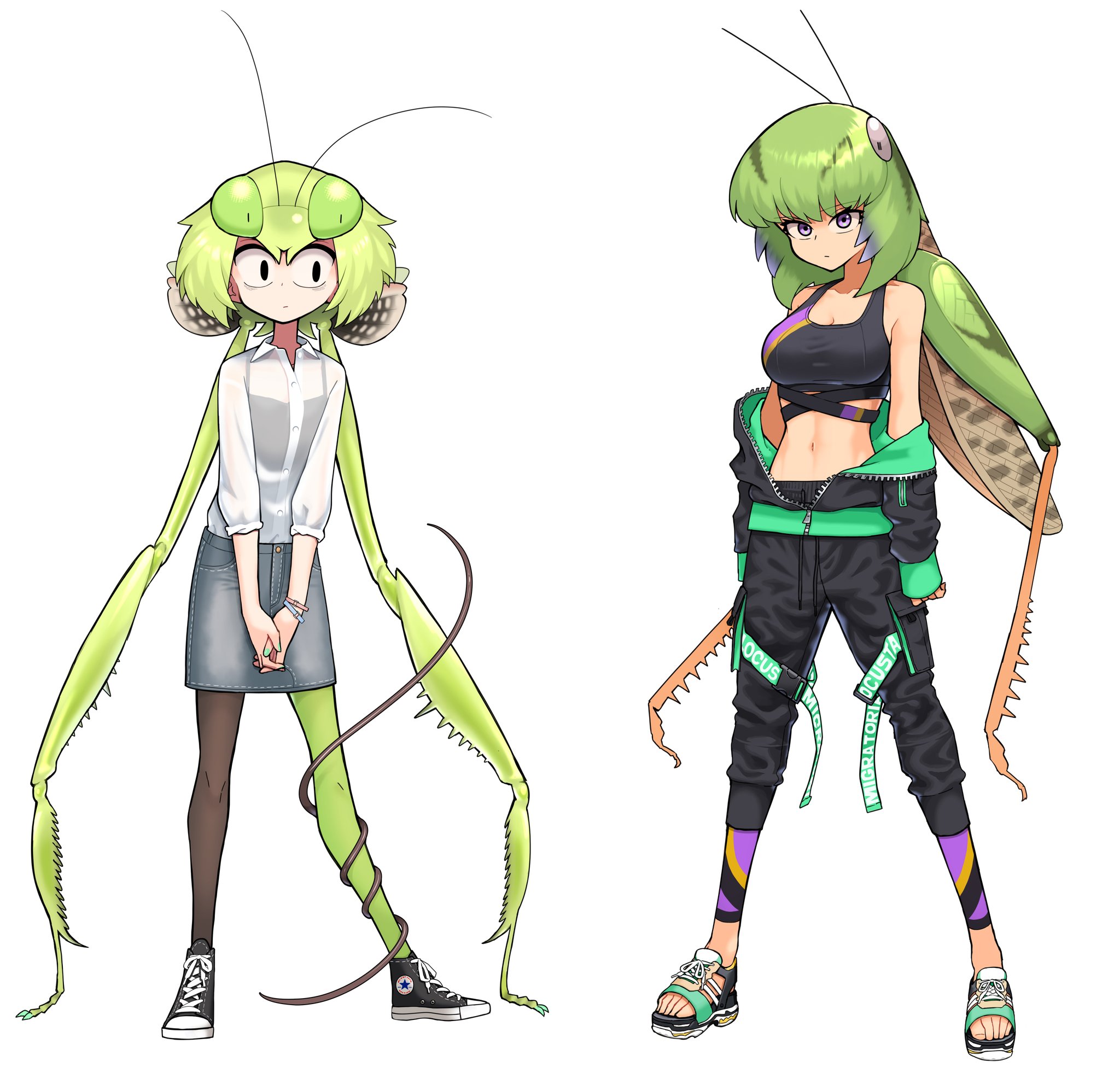 Богомол Monster girl Insectoid