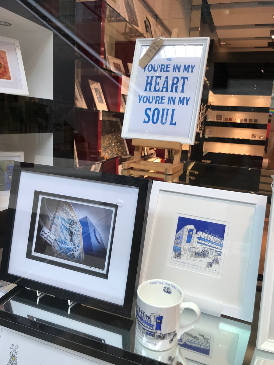 We have unique gifts for all you Blue fans out there #everton #efcgifts #EFC #toffees #coyb #goodisonpark #evertonians #evertonfc #nsno #shoplocal #SUPPORTLOCALARTISTS