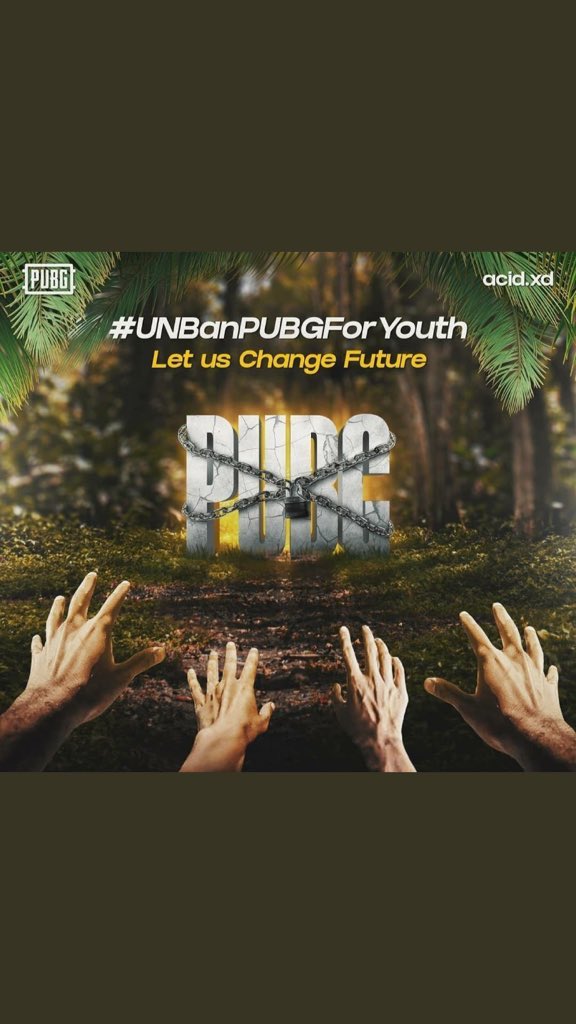 robez_gaming's tweet photo. MAKE IT TREND AND STAND UNTIL THE UNBAN PUBG MOBILE
#PTALiftBanOnPUBG
#PUBGKHOLOBANCHORO
#UNBANPUBG
#dedsec_robez
#robez https://t.co/8ppJ43kPqh