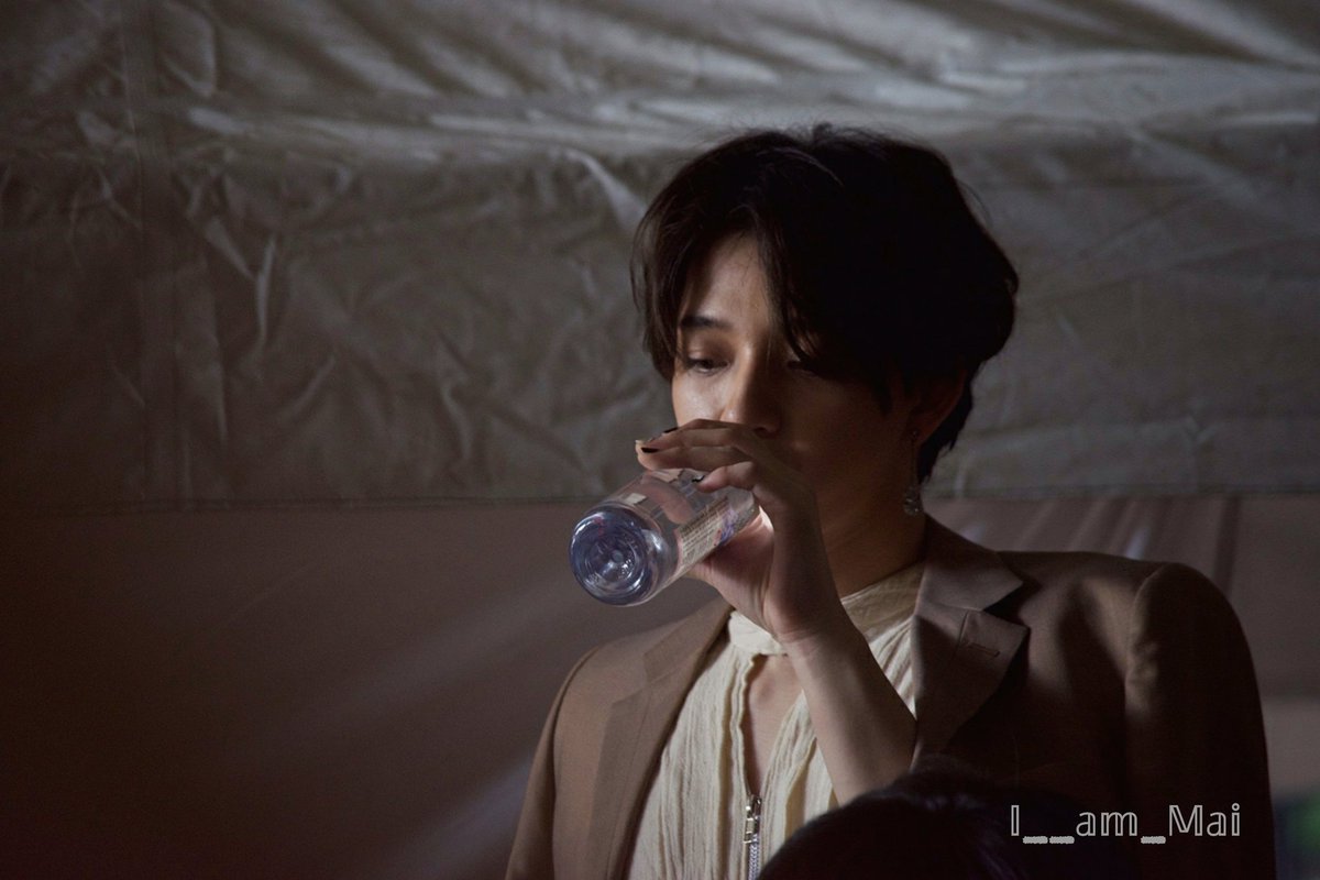 I__am_Mai's tweet image. เป็นการกินน้ำแบบ..หลวยสุด 🥰😍😘 #บาสเด็กอ้วนที่แท้จริง